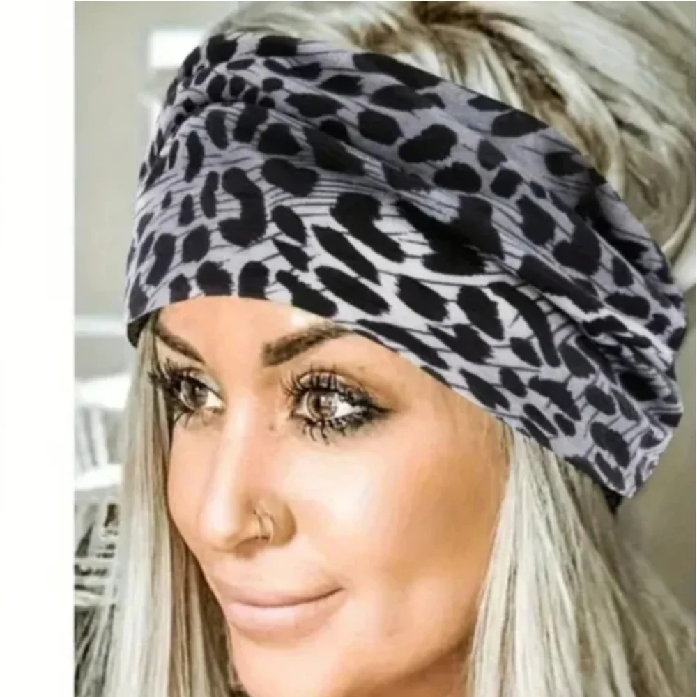 Cross Knotted Wide Headband